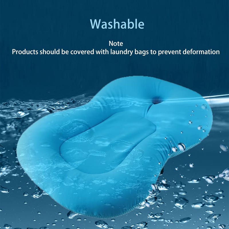 Baby Bath Mat, KAKIBLIN Bathtub Baby Bath Cushion Soft Anti-Slip