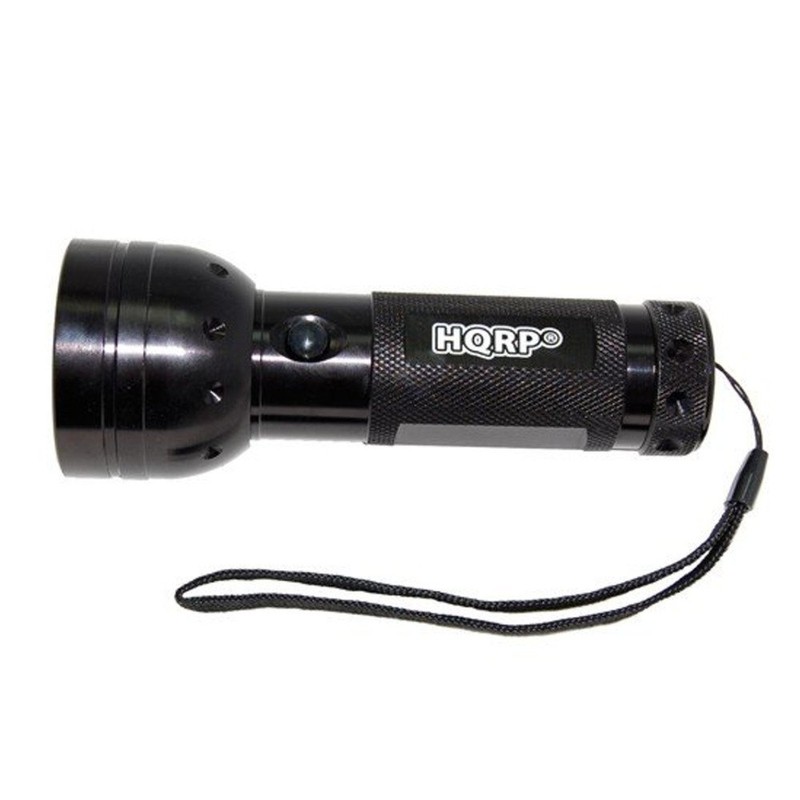 HQRP 390 nM 51 LED Flashlight Blacklight for Hotel Room