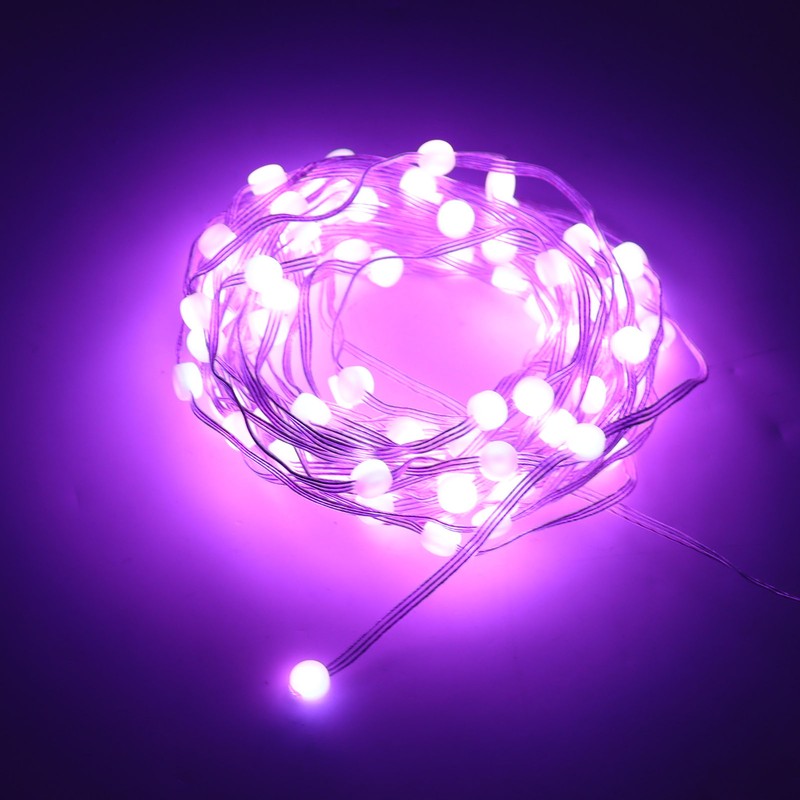 LED Globe String Light USB Powered Remote Control 16 Color