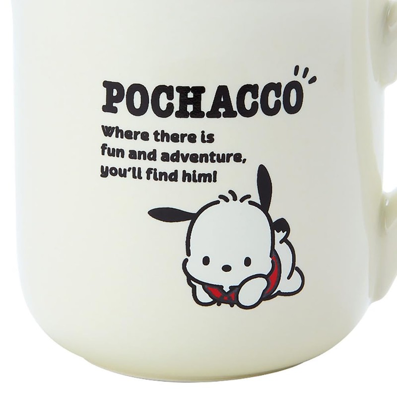 Sanrio Pochacco Microwave and Dishwasher Safe Mug, Ceramic 422584