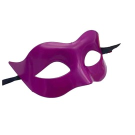 Honestiya Venetian Mask, Mask, Blindfold, Cosplay, Costume, Play, Magic Tricks, Party Goods, Mask, Set of 6 (Rose Red)