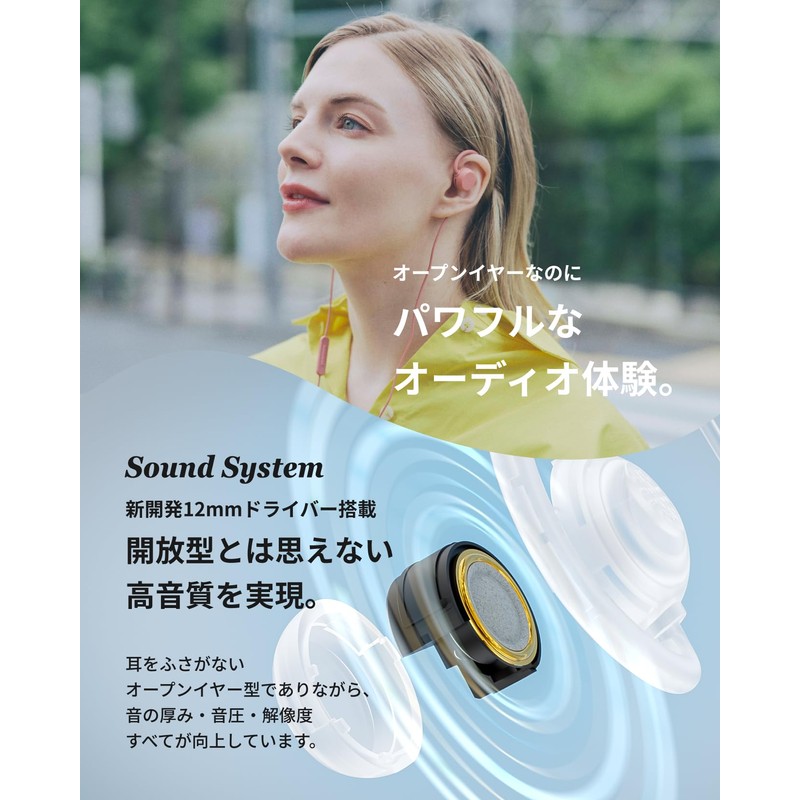 nwm (Nuom) Open-Ear Wired Earphones WIRED MWE006 Ear Spike │