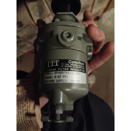 ITT CONOFLOW NEW ITT CONOFLOW GFH60XTKEX1C  FILTER REGULATOR Range 0-25 PSI Max Supply 300psi