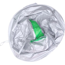 STOBAZA Capa de Peluquería Corta de Tejido, Babero para Adultos Ajustable, Fácil de Limpiar, Protege el Cuello, para Salón y Hogar