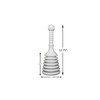 Master Plunger MPS4-4 - Desatascador para fregaderos de cocina, lavabos