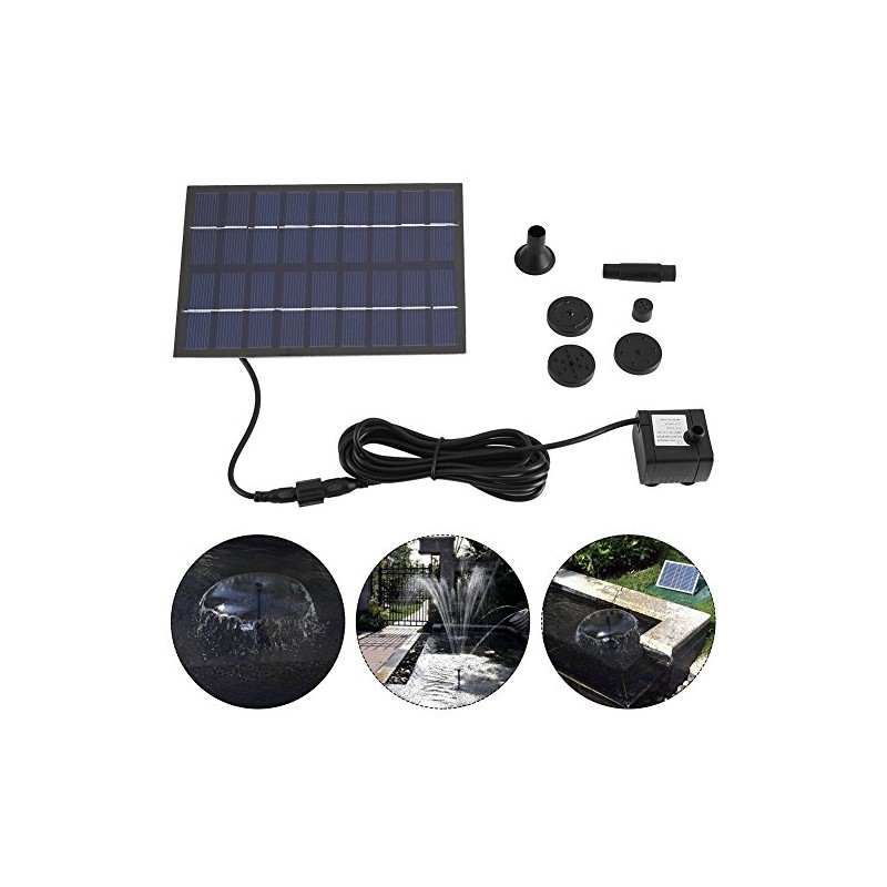 Kit de Bomba Solar Panel Solar Bomba de Agua Tanque