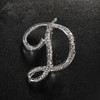 Brooches and Pins for Women Initial Custom Bat Brooch Rhinestone