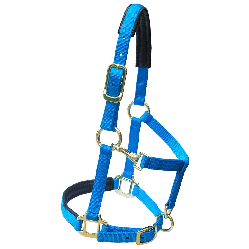 T TEKE Adjustable Horse Halters by Heavy Duty Soft Nylon,
