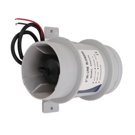3 Inch Inline Duct Fan ,12V Inline Blower High Air Low Current Draw High Efficiency for Vents