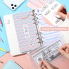 128 Pieces Budget Planner Stickers Cash Envelope Label Sticker Cash