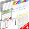 PRICARO One Line Cleaning Plan A4 25 Sheets (Pack of