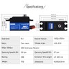 INJORA INJS022-360 22KG 360° Rotation Digital Servo with 25T Low
