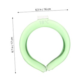 Ipetboom Neck Cooler Tube Practical Pack Neck Coolers for Hot Weather Cooling Wraps