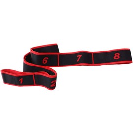 POFET Resistance Latin Bands, Adult Children Latin Exercise Bands Pilates Yoga Elastic Stretching Resistance Bands Fitness Dance Training Bands for Gymnastics Workout Crossfit