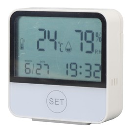 Indoor Thermometer Hygrometer, LCD Large Display Backlit Adjustable Modes Digital Hygrometer Indoor Thermometer, Accurate Digital Thermometer Humidity Meter for Home