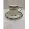 Noritake Rothschild #7293 Cup & Saucer NEW MINT (8 Available)