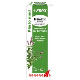 Sera 45133 Phyto Med Trem Azid – Medication for ornamental fish against skin and Gill Worms, 30 ml