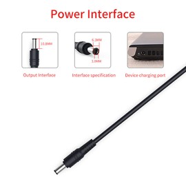 Delippo® 6.3mm tips 120W 19.5V 6.15A Laptop charger with total 10ft cable long for Lenovo C300 B305 C305 B31R2 C340 B31 R2 B300 A700 A600 B31R4 E4000 B300