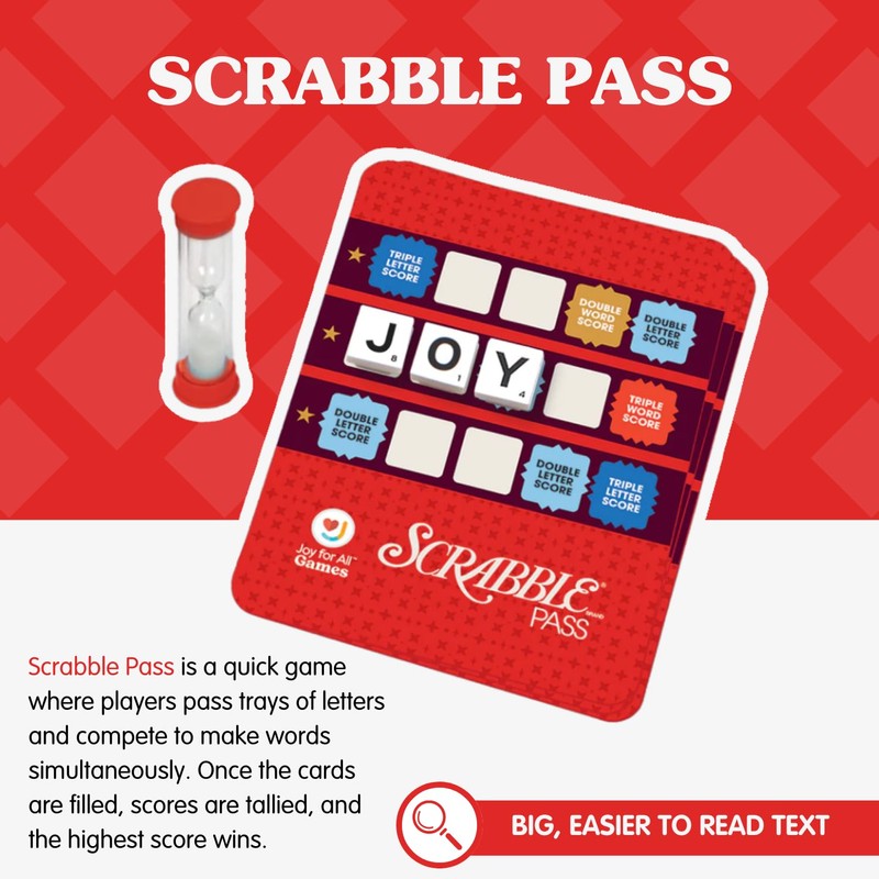 Joy for All Scrabble BINGO