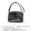 CHENLONB Pain Bag, Pushing Down Pouch, Shoulder Bag, Transparent Window,
