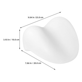FOMIYES Luxurious Bathtub Pillow with Suction Cups for Neck Back and Shoulder Support Durable Pu Material for Family Hotel and Spa Use Bath Cushion for Relaxation