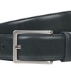 Mens Leather Belt / Mens Belt LINDENMANN, XXL, black, 919