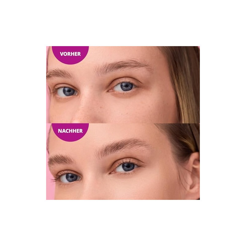 essence brow lifting gel set, transparent eyebrow gel with gel-like
