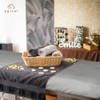 Eqivei Pack of 2 Covers for Massage Table with Hole,