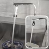 Siroflex 2507/5W "Duetto" 1 White Hose with Tap Aerator for