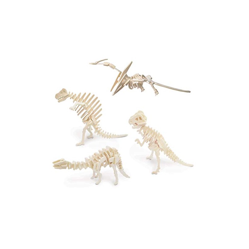 Quay Dinosaurier Set 4 - Holzbausatz FSC