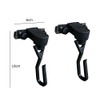 Suikan Seinno Curtain Hook/Ring, Black, Approx. 2.4 x 3.9 x