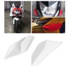 Motorcycle Aerodynamic Winglets Spoiler Wing Universal Modification AccessoryWhite