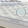 SHOUREN 5 Inch Memory Foam Mattress Topper Queen Size, Extra