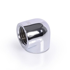 Alphacool Icicle Adapter 90 Degree G1/4 Inch Female to G1/4 Inch Female Water Cooling Angle Connector