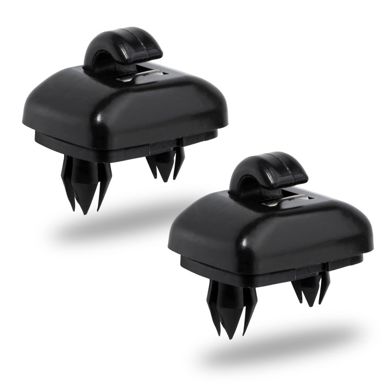 GNXFixt 2pcs Car Sun Visor Clip Sun Visor Clip Hook