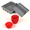 NuWave Silicone Baking Kit with 8x8-inch Baking Pan, Removable Divider