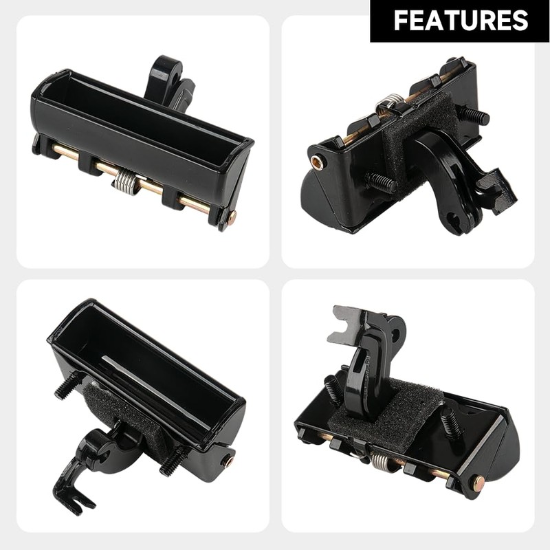 YOLLKY Tailgate Rear Trunk Hatch Lock Handle Assembly - Compatible