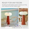 Adesso Cordless Table Lamp with 3-Level Touch Dimmer & Built-in