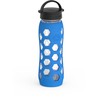 Lifefactory 22oz Bottle Classic Cap Hex Ocean