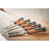 Stubai 357114 Special Wood Chisel Set with Cork Handle (4-Piece)