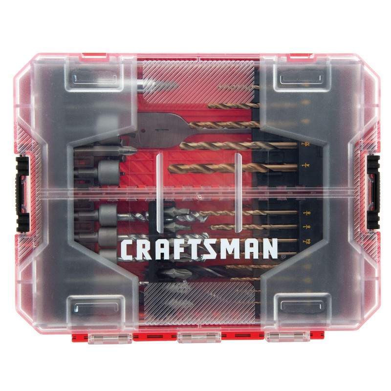CRAFTSMAN Drill Bit Set 60 Pieces, Impact Driver and Screwdriver