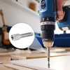 Pack of 2 SDS Plus Adapter, Silver Hex Shank Bit