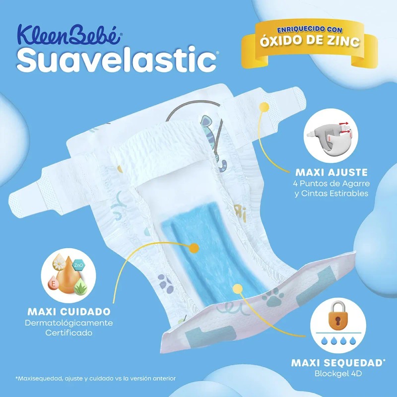 Pañales Suavelastic Etapa 6 - Caja Con 240 Unidades