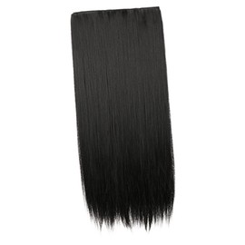 VICASKY Synthetic Hair Extensions Clip In Long Straight Hair Piece for Women Realistic Volume Enhancer for Parties Dances and Special Occasions