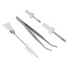 Sewing Machine Service Kit Sewing Machine Cleaning Brushes Angled Tweezers