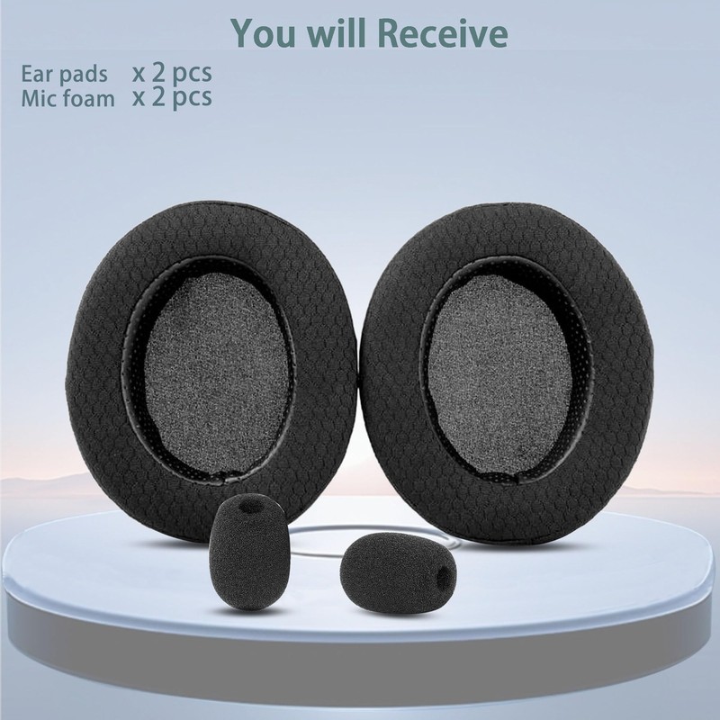 Cloud X 7.1 Ear Pads, HAIZEEN Ear Pads Compatible with