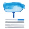 Pool Skimmer Net Length Adjustable Swimming Pool Cleaning Net Professional