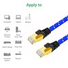 1 Meters CAT7 10 Gigabit Ethernet Ultra Flat Patch Cable