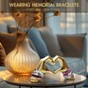 TIMOSUKI Gold Heart Hands Sculpture-Elegant Gold Room Decor for Bedroom