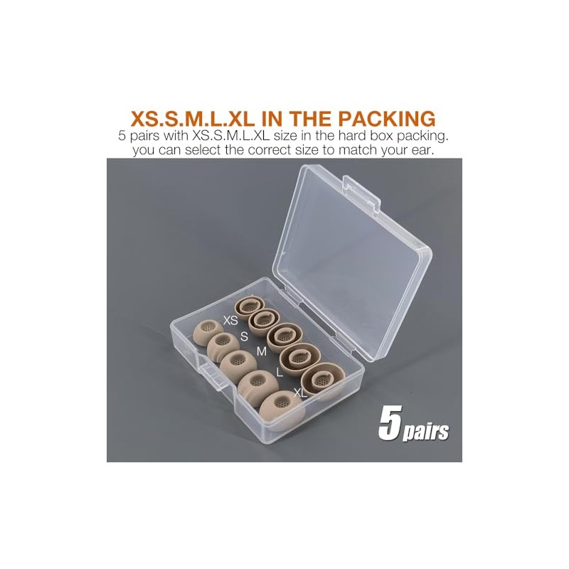 TENNMAK 10X Eartips Compatible with JBL Tour Pro 3 *